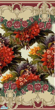 Sims 2 — set_wp_floral_753 - Wall Wp Floral 753 by irkush — 