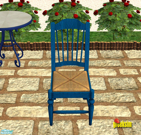 Sims 2 — grks Cafe set - chair by greeksim — .