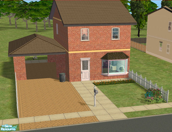 Sims 2 — 1 Melton Drive (2 Beds, 34k) by speedwagon75 — A modern built english house which will provide a good home for