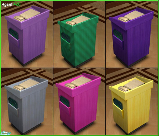 Sims 2 — New Podiums for All Restaurants by Agent420 — 6 Brand new colors for the Podium in your restaurant. Tired of not