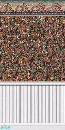 Sims 2 — Cherry Blossom and Emelitas Frieze by ricky2bailey — 
