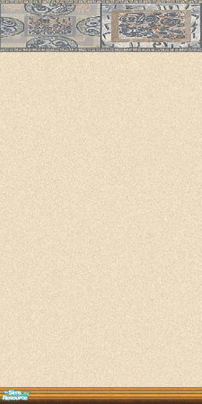 Sims 2 — Beige Blends 3 by Lorah — Nice neutral walls and floors in a small set. 