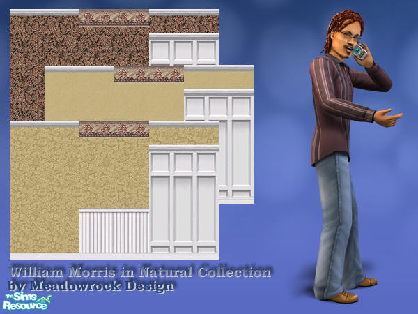 Sims 2 — William Morris in Natural Set by ricky2bailey — 
