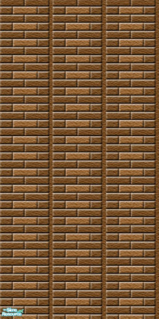 Sims 2 — Chockolate Bricks by camelia111 — Part of Exterior Collection I