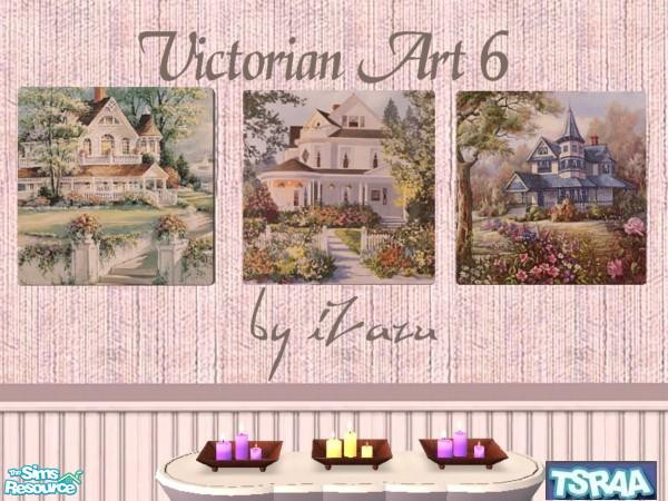 Sims 2 — Victorian Art 6 by iZazu — Victorian Art gives any home a warm/cozy/friendly feeling. Bring some of this art