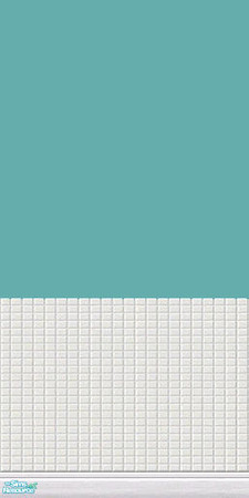 Sims 2 — Tealicious tile wall by Crass — TSRAA