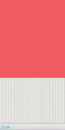 Sims 2 — Watermelon Tile wall by Crass — By Crass TSRAA