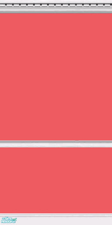 Sims 2 — Watermelon Paint with White Mouldings by Crass — by Crass TSRAA