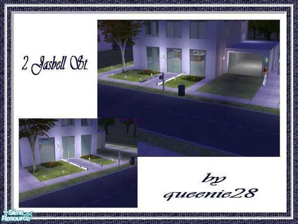 Sims 2 — 2 Jasbell St. by queenie28 — Another new home for Jasbell St. This one has a lovely pool in the back, 2 bedrooms