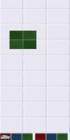 Sims 2 — Changing Room Wall Tiles by NoFrills — Changing Room Wall Tiles