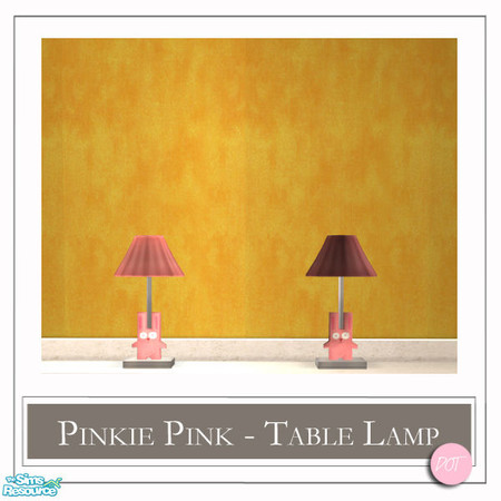 Sims 2 — Pinkie Lamp MESH by DOT — Pinkie Lamp MESH Toys in-game lamps. Sims 2 by DOT of The Sims Resource.