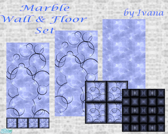 Sims 2 — Marble Set by Ivancica — by Ivana