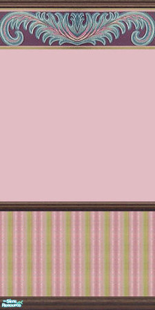 Sims 2 — The Striped 7 by Lorah — This striped set has a wall to look good in everyroom; Kitchen, livingroom, diningroom,