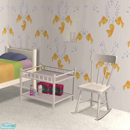 Sims 2 — Tea Rocker MESH by DOT — Tea Rocker MESH To match in-game baby furniture and new meshes. Sims 2 by DOT of The