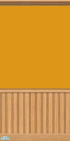 Sims 2 — Dijon paint with light wood panel by Crass — Here's a wall and floor set in mustard tones. Great for warming up