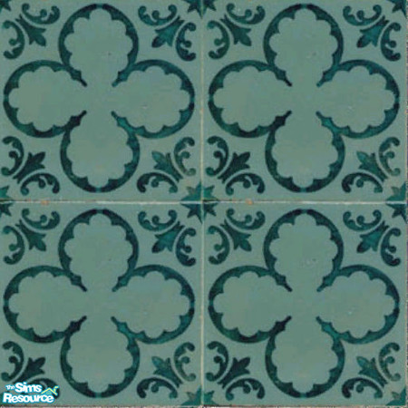 Sims 2 — Antique Tile 11 by jembaby04 — Old antique tiles to give your sims' homes that extra homey touch they deserve.