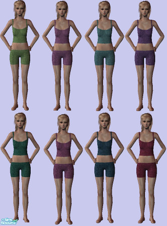 Sims 2 — elder pjs set 2 by milla184 — 