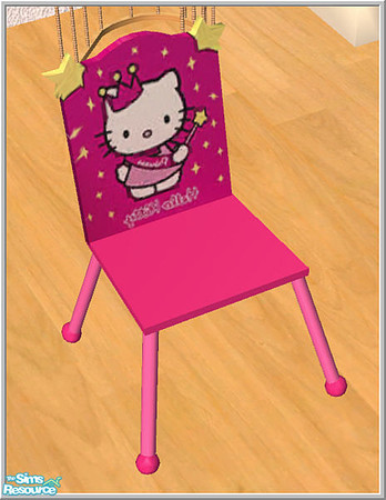 Sims 2 — lightwood-nursery - B43 Hello kitty Chair by Birgit43 — 