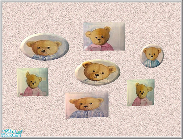 Sims 2 — lightwood-nursery - B43 Painting by Birgit43 — 