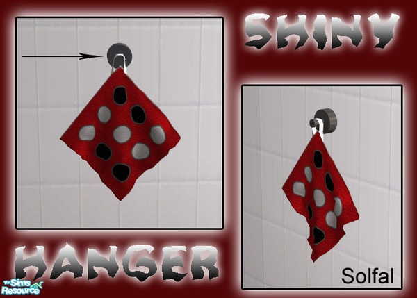 Sims 2 — Shiny Bathroom Hanger by solfal — Goes with the Shiny bathroom