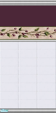 Sims 2 — Resturant Restroom 15 by Lorah — Resturant Restrooms Retired; White tile, paint in light rose, soft gold,