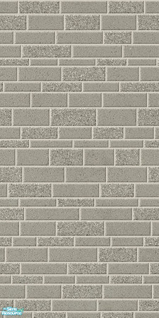 Sims 2 — Fusion - Grey wall 2 by Spaik — A set of brick walls and floors in grey that can be combined together. They tile