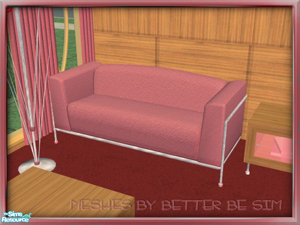 Sims 2 — Last Dance Living Room - Loveseat by SpringwolfDecor — A wonderfully feminine living room for your Sims! Thanks