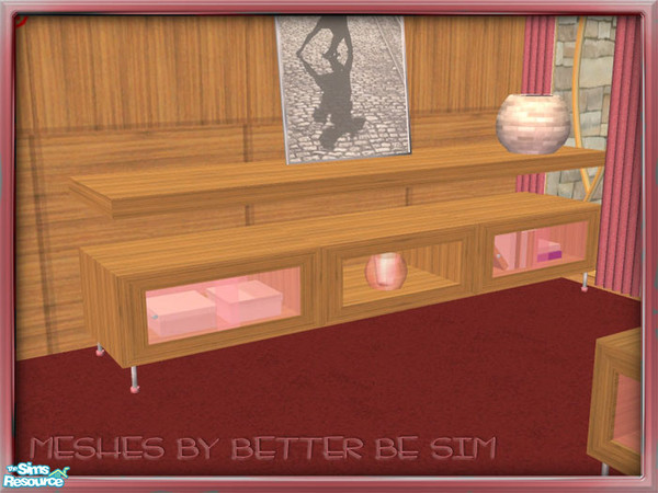 Sims 2 — Last Dance Living Room - Sideboard by SpringwolfDecor — A wonderfully feminine living room for your Sims! Thanks