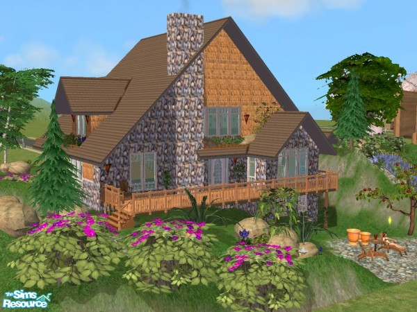 Sims 2 —  by srgmls23 — A SEGUNDA CASA EM PEDRA.