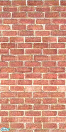 Sims 2 — Real Red Brick wall by jennj28 — Real Red brick walls by JennJ