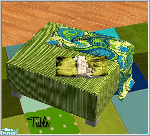 Sims 2 — living-green - B43 Coffeetable Bruehl Recol2 by Birgit43 — 