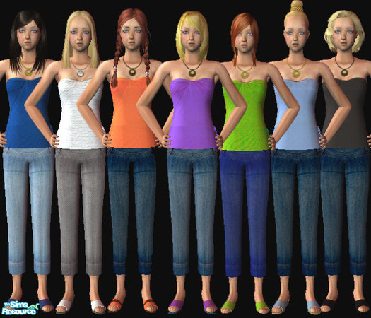 Sims 2 — OmenInos Outfit Set02 by omeninos — 