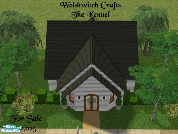Sims 2 — The Kennel by WelshWitch — Pretty little country cottage, based on a dog's kennel lol, so great for all you