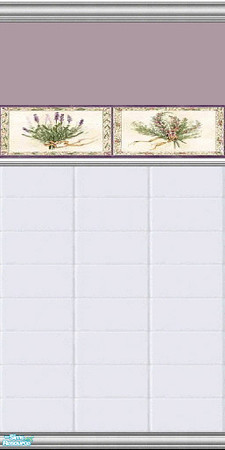 Sims 2 — Resturant Restroom 8 by Lorah — Resturant Restrooms Revisited; White tile, paint in mauve, soft grey, light gold