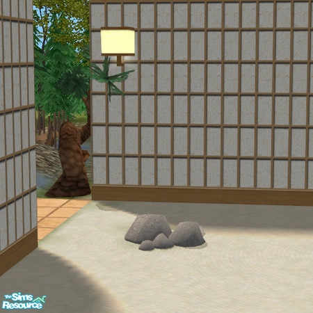 Sims 2 — You Rock MESH by DOT — You Rock MESH *THIS IS THE BASE MESH* Rock Garden. Nothing says your Sim is deep