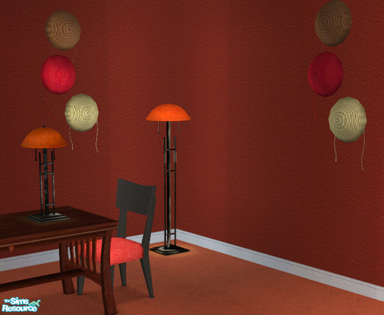 Sims 2 — Hats On Wall 3 - #258825 by DOT — Hats On Wall 3 *GET MESH* Hats and Lights