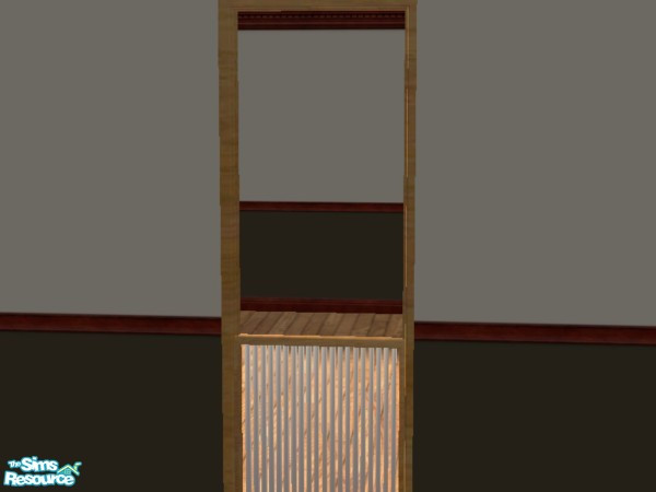 Sims 2 — Functional toddler gate by Waltman15 — This is a simple baby gate,it is hacked to disallow toddlers from passing