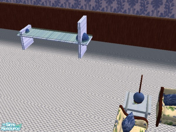 Sims 2 — Bllue Berry Living Room - coffee table 2 by ead425 — 