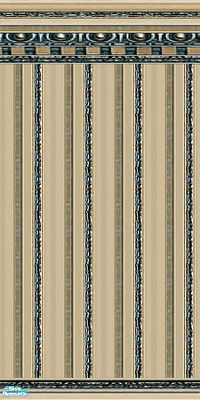 Sims 2 — Ayame Teal and Beige 3 by Lorah — Beautiful in any room; Livingroom, kitchen, bath, teens, childs, toddler.