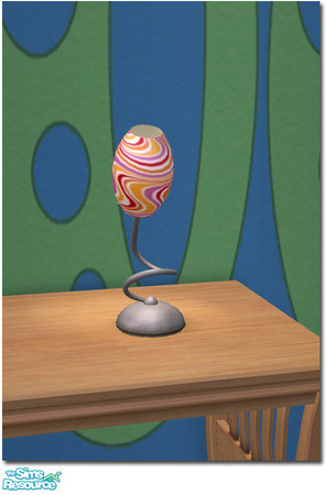 Sims 2 — Table Lamp B - New Mesh by NoFrills — Another table lamp, good for placing in bedrooms.