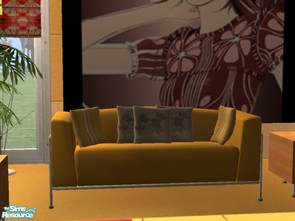 Sims 2 — Judy Contempo Recol Loveseat by judyhugsnoopy — Recolor of BetterBeSim Contempo Living Room Set - Loveseat. Pls