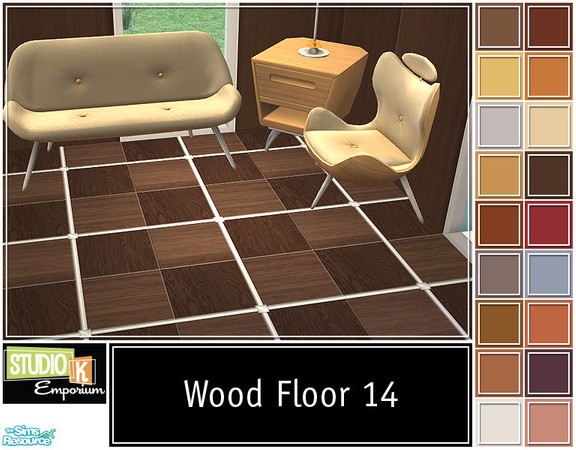 Sims 2 — Studio K Wood Floor 14_02 by StudioKhagerks — 