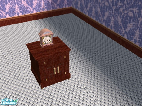 Sims 2 — Blue Berry Clock by ead425 — 