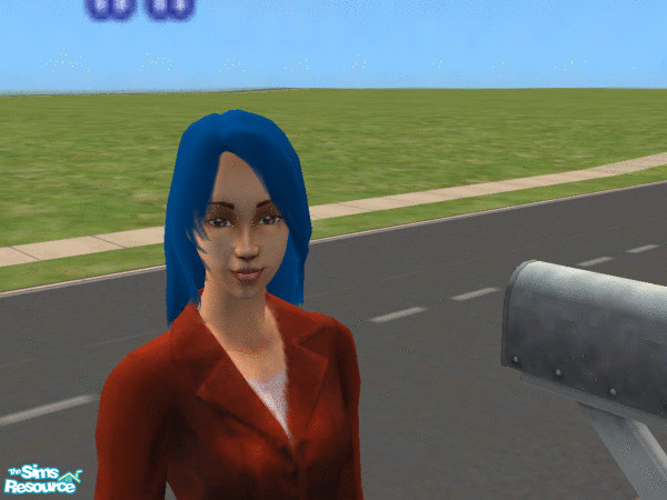Sims 2 — blue hair by laura199108 — A blue hair that goes with the blue skin.enjoy it!and if u like to rate it,no problem