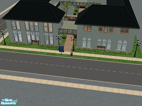 Sims 2 — Avery Mall by KalicoKat — A mall that's fun for the whole family! Included are: a karaoke bar, a restaurant,