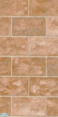 Sims 2 — Red bricks by viwsim — Red bricked wall. Seamless.