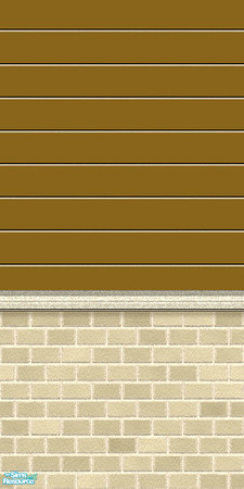 Sims 2 — nmRanchTanWBrnSiding by Henwen — ~TSRAA~