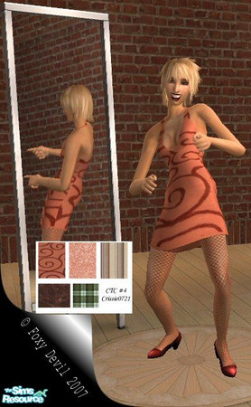 Sims 2 — Foxy Devil Texture Challenge 04 by FoxyDevil — Texture Challenge 04. No expansion pack required.