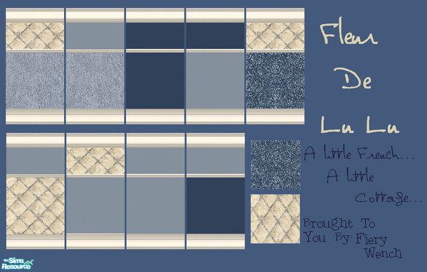 Sims 2 — Fleur De Lu Lu  by fiery_wench — A little French... a little Country - Alot of what your
