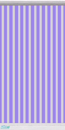Sims 2 — Periwinkle striped wallpaper by Crass — Recolor by Crass TSRAA